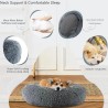 Pet Dog Bed Comfortable Donut Round Dog Kennel Ultra Soft Washable Dog and Cat Cushion Bed Winter Warm Doghouse Dropshipping