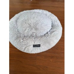 Pet Dog Bed Comfortable Donut Round Dog Kennel Ultra Soft Washable Dog and Cat Cushion Bed Winter Warm Doghouse Dropshipping