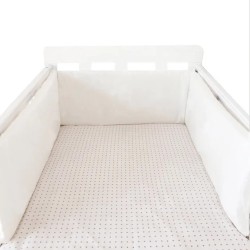 200*30cm Zipper Baby Bed Bumper Soft cotton Breathable Baby Bedding Bumper Collision Around Baby Bumper